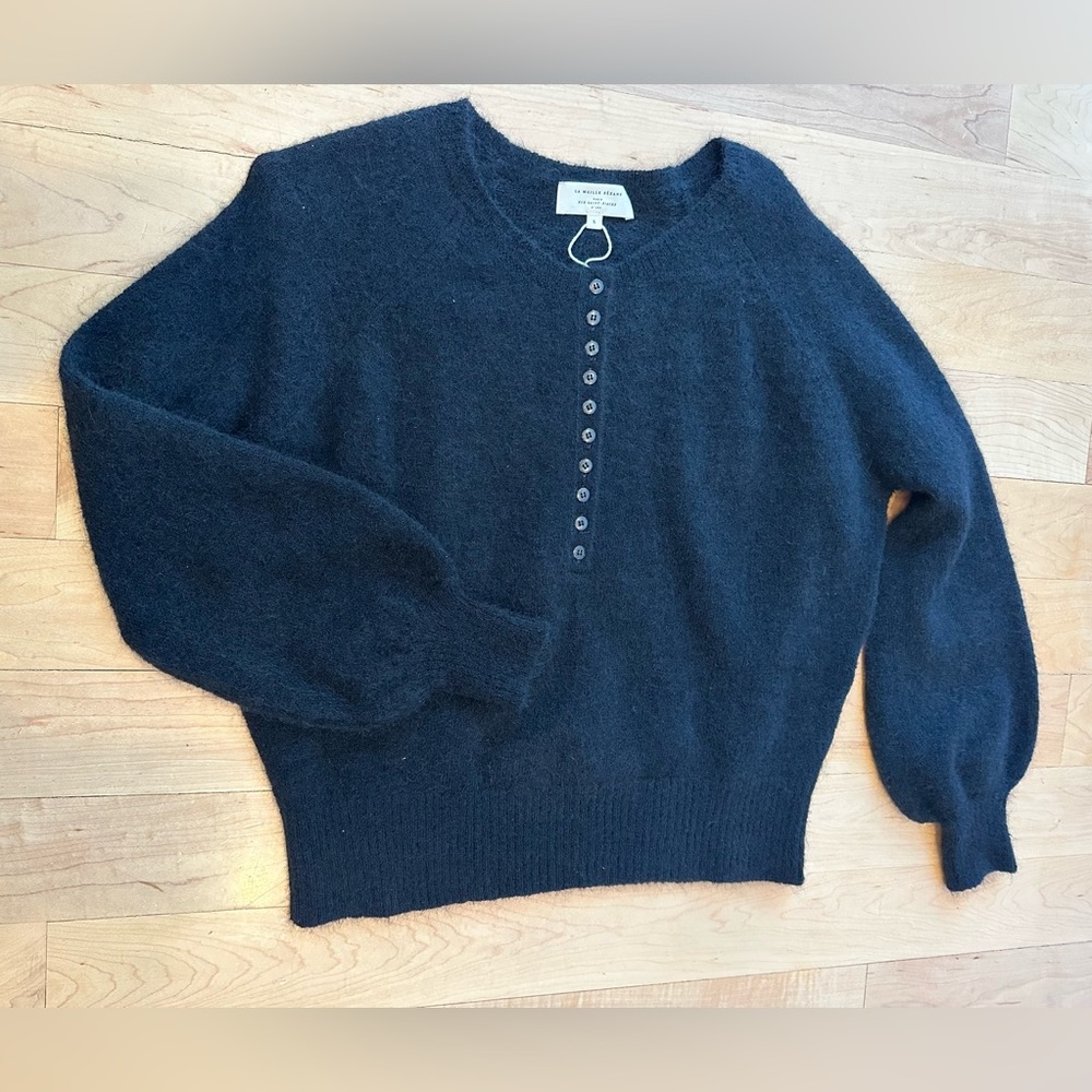 NWT Sézane henley sweater